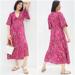 Anthropologie Omika Pia Maxi Dress Size S